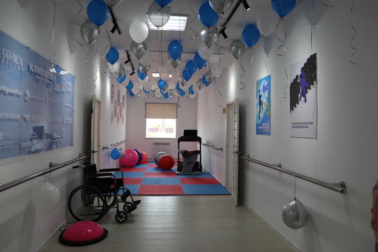 Центр реабилитации инвалидов открыли в Атырауской области